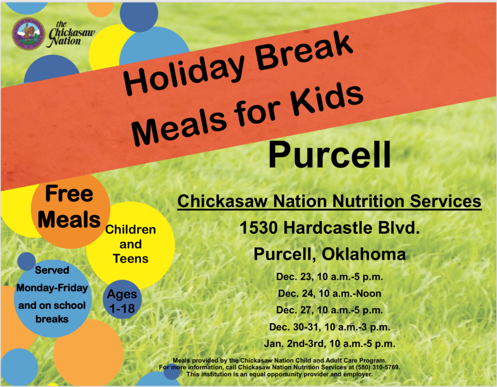 Chickasaw Meals for Kids