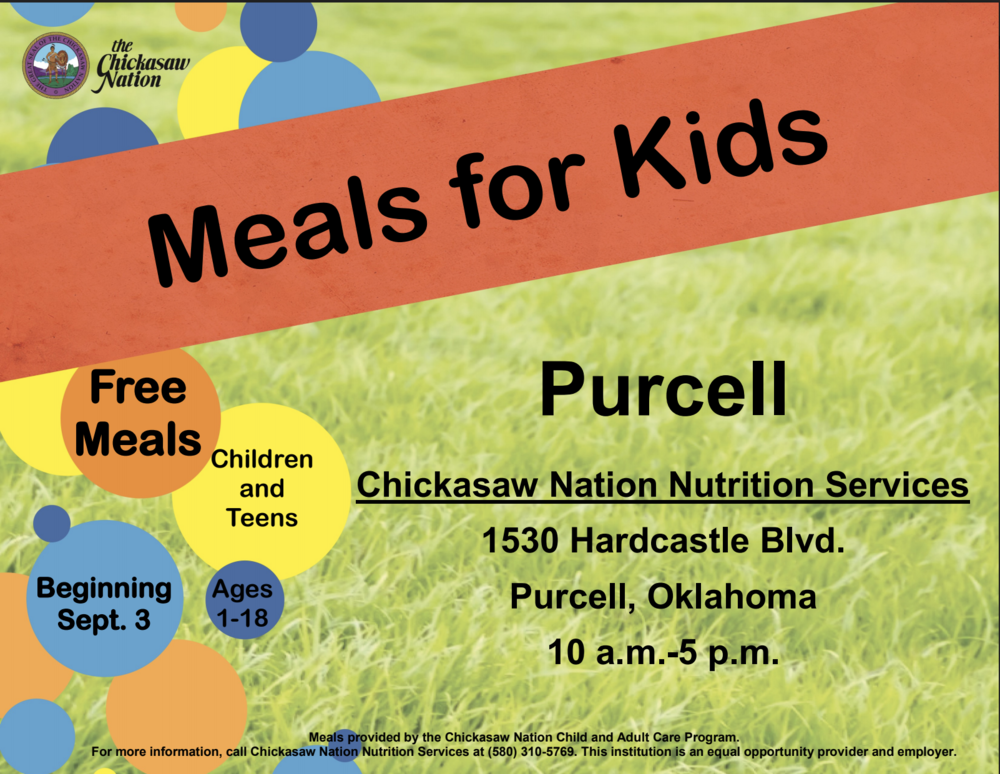 Chickasaw Meals for Kids