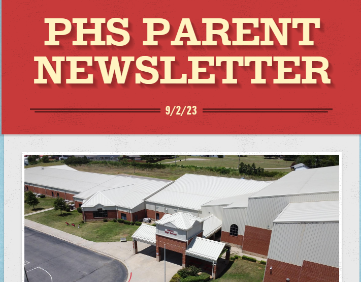 PHS Parent Newsletter 9/2/23