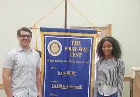 Purcell HS Students Guests at Rotary